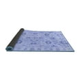 thumbnail image 2 of Ahgly Company Indoor Round Oriental Blue Traditional Area Rugs, 3' Round, 2 of 4