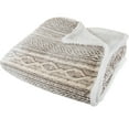 thumbnail image 3 of Somerset Home Flannel/Sherpa Blanket, 3 of 3