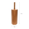 thumbnail image 5 of Bath Bliss Rounded Bamboo Toilet Bowl Brush, 5 of 6