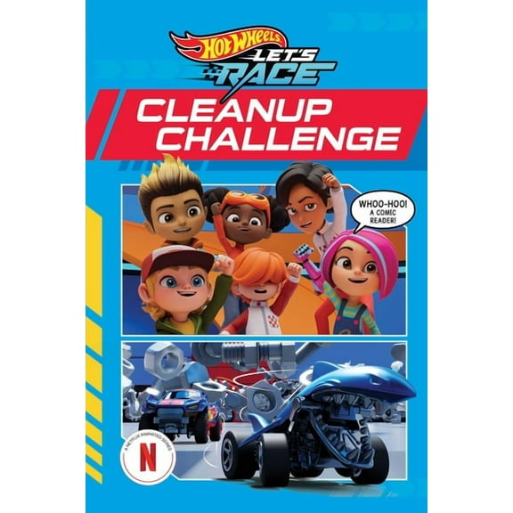 Hot Wheels Let's Race: Cleanup Challenge (Comic Reader), (Paperback)