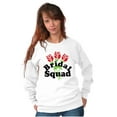 thumbnail image 3 of Bridal Squad Bachelorette Party Women Crewneck Sweatshirt Brisco Brands S, 3 of 6