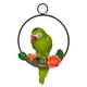 thumbnail image 1 of Resina Artesanía Vivid Colgante Loro Estatua Pájaros Modelo Paisaje al aire Sunnimix  Estatua de loro de jardín, 1 of 8