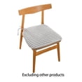 thumbnail image 3 of Cojín de silla Bearachild multicolor Decoración del hogar cojín de asiento cuadrado duradero gris, 3 of 6