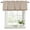 Brown Beige, variant on 2 Pack Valances for Window, Sage Green Floral Short Curtains for Kitchen Bedroom Living Room, Spring Flowers Rod Pocket Small Window Treatment Valance Drapes 60 x 18 Inch