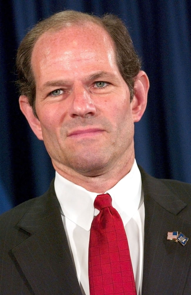 Eliot Spitzer At The Press Conference For Spitzer And Clinton Lobby