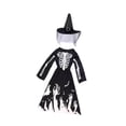 thumbnail image 4 of BELOVING Robe de Costume de Squelette d'Halloween Décor pour Performances sur Scène Carnaval Fête L, 4 of 10