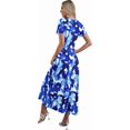 thumbnail image 3 of Maxi Dresses for Women Ankle Length Floral Print Beach Long Flowy Dress with Pockets 2025, 3 of 6