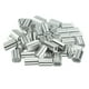thumbnail image 2 of Cable de 1.5 mm, cuerda de alambre, mangas de aluminio, clip de engaste, bucle de 50 piezas, 2 of 5