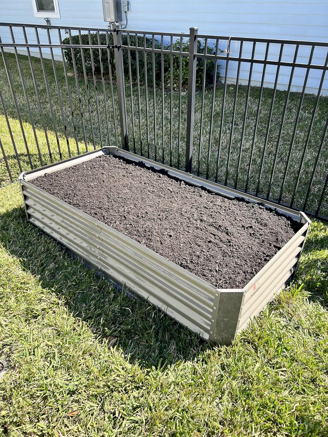 8-Pack 6X3X1.5ft & 74x74x18 in Deep Root Galvanized Raised Garden Beds Outdoor （Quartz Grey）