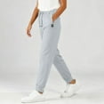 thumbnail image 5 of Beeswan Pants for Women Women's Ultra Stretch Breathable Casual Pants Beeswan Pants for Women Over 50 Light Gray XL, 5 of 5