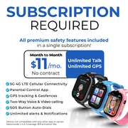 EmojiKidz Kids Smartwatch with GPS, Parental Controls, Calls & Texts, SOS, Smart Watch for Kids, Blocked Unknown Callers, (Blue)