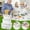 3 Pcs (850ML+1750ML+3300ML), variant on Fridge Fruit Vegetable Storage Container, 3-In-1 Design with Detachable Drain Colander & Airtight Lid, BPA-Free Produce Keeper to Keep Lettuce & Food Fresh, Stackable Refrigerator Organizer Bin