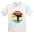 thumbnail image 3 of Inktastic Karate Martial Arts Silhouette Youth T-Shirt, 3 of 5