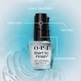thumbnail image 2 of OPI Start to Finish, 3-in-1 Treatment, Nail Polish, 0.5 fl oz, 2 of 7