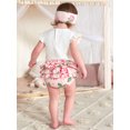 thumbnail image 5 of Gerber Baby Girl Onesies Bodysuit, Diaper Cover & Headband Outfit Set, 3-Piece, (0/3 Months - 12 Months), 5 of 14