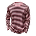 thumbnail image 1 of GDREDA Garçons Filles T-Shirt Décontracté à Manches Longues Rayé Col Rond Doux Confortable pour Enfants Rose, 5-6 Ans, 1 of 6