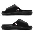thumbnail image 2 of Unisex ISlide Black Cleveland Guardians Minimalistic Motive Slide Sandals, 2 of 5
