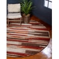thumbnail image 1 of Rugs.com Equinox Collection Rug – 3' 3 Round Multi Low Rug Perfect For Kitchens, Dining Rooms, 1 of 9