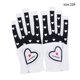 thumbnail image 5 of Greeniant Guante de golf para mujer Microfibra en forma de corazón Antideslizante Cómodo Ajustable Accesorios de golf resistentes al desgaste Red-19 Golf Negro-22 Greeniant OD019678-05, 5 of 6
