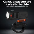 thumbnail image 4 of 2X Luz Delantera LED para Ciclismo, de Alta Luminosidad, de Seguridad, 3 Marchas, para Manillar de Bicicleta, Ideal para Ciclismo Nocturno., 4 of 5