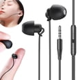 thumbnail image 1 of HiFi Invisible Flexible Wired Headphones Noise Canceling 3.55mm Interface All Silica Gel Mini Headphones Even For Sleep, 1 of 5