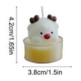 thumbnail image 3 of Bpyeka Winter Aroma Candle Ambiance Sensation Snowflake Wholesale Christmas Modeling Small Gift Christmas Candle 2pcs,Holiday Products,Fall Decor, 3 of 6