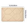 thumbnail image 3 of Thick Bathroom Rugs Mat,Bath Mats for Bathroom Floor Non Slip Non Skid Washable,Bathroom Water Absorbing Door Mat Convenient Machine Wash Lightweight Fabric Quick Water Absorption Non Slip Floor Mat, 3 of 6