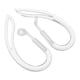 thumbnail image 4 of 2 piezas Auriculares inalámbricos rotativos de oídos accesorios de gancho de oído de silicona suave ajustable para uso diario, 4 of 6