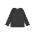 thumbnail image 3 of YEAHDOR Kids Boys Solid Color Thermal Shirt Long Sleeve Athletic T-shirt Base Layer Warm Undershirt Black 3-4, 3 of 5