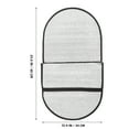 thumbnail image 2 of Nestingho Funda Para Cojín De Asiento De Motocicleta Con Material Duradero Plata, 2 of 6