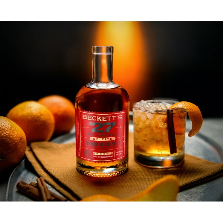 Beckett's Cinnamon Whiskey Flavoring, 12.7 fl oz for Mocktails and