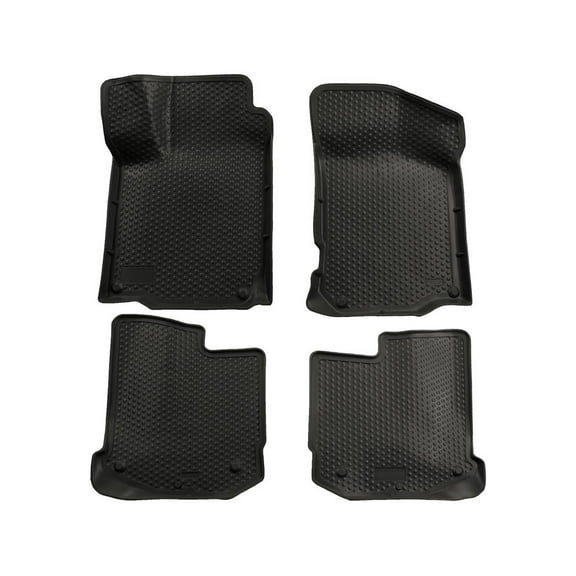 Husky Liners 89311 Classic Style Floor Liners Fits 98-10 VW Beetle, 00-04 Golf, Jetta Front & Second Row 4 Pc Black