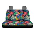 thumbnail image 5 of CHAQLIN Tropical Leaves Car Seat Covers with Van Truck, Decorative Washable Car Back Seat Covers(2 Piece), 5 of 6