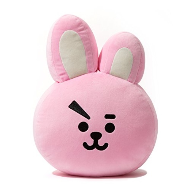 LINE FRIENDS BT21 Official Merchandise RJ Decorative Throw Pillows Cushion 16.5 Inch
