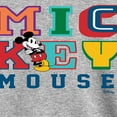 thumbnail image 3 of Disney - Mickey Mouse Different Letters - Youth Long Sleeve Graphic T-Shirt, 3 of 5