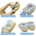 thumbnail image 4 of Infant Baby Boys Girls Slipper Soft Sole Non Skid Sneaker Moccasins Toddler First Walker Cirb House Shoes, 4 of 7