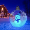 thumbnail image 1 of Outdoor Christmas Inflatable Decorated Ball, Giant Christmas PVC Inflatable Ball Christmas Tree Decorations,Outdoor Decorations Holiday Inflatables Balls Decoration BalloonAH797, 1 of 1