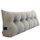 thumbnail image 5 of Cojín de cabecera triangular de gran tamaño con respaldo simple y suave, almohada de cintura para cama, cojín de respaldo de sofá de color sólido, 5 of 5