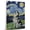 Alaskan Malamute, variant on Barbet Cute Dog Golf Stretched Canvas Size 8x12 – Retro Barbet Dog Batter in Action With Golf for Themed Living Room