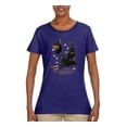 thumbnail image 2 of If It's Not a Doberman It's Just a Dog Gift | Womens Dog Lover Graphic T-Shirt, Purple, 2XL, 2 of 3