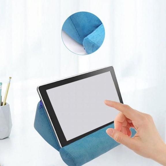 Angmile Tablet Pillow, Tablet Cushion Stand, Multi-Angle Soft Pillow Lap Stand, Tablet Stand Pillow Holder For IPads, Tablets, EReaders, Smartphones, Books, Magazines