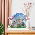 thumbnail image 1 of DIY 5D diamante pintura decoración taladro completo diamante dibujo conejo para niños adultos diamante arte s pintura por números B perfecl Kits de pintura de diamantes, 1 of 7