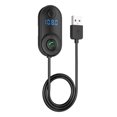 thumbnail image 2 of Adaptador Wireless Bluetooth 5,0 AUX Audio 3,5mm Amplificador De Coche Altavoz Auriculares, 2 of 9