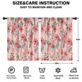 thumbnail image 2 of Blackout Kids Curtains,Pioneer Flower Floral Print Pattern Childrens Insulated Curtains Set Of 2,Bedroom Essentials,Toddler Room Decor 42"x54", 2 of 5