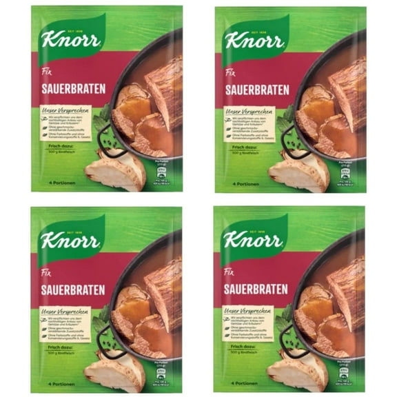 Knorr Fix Sauerbraten Sauce Mix - SET OF 4 PCS