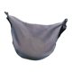 thumbnail image 5 of Bolsa de baloncesto con correa ajustable y cremallera, bolsa portátil para un solo balón, red de almacenamiento para equipo deportivo de rugby y fútbo Gris, 5 of 8