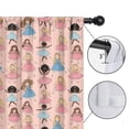 thumbnail image 4 of Blackout Kids Curtains,Colorful Princess Dance Pattern Childrens Insulated Curtains Set Of 2,Bedroom Essentials,Toddler Room Decor 52"x63", 4 of 5