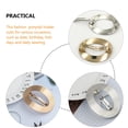 thumbnail image 3 of WHAMVOX 2Ud Clips Ponytail De Metal Resistentes Y Cómodos Accesorios Para Mujer, 3 of 8