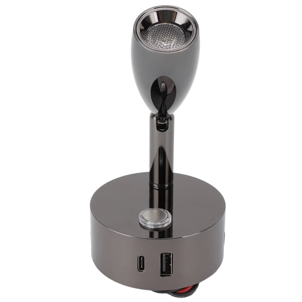Lámpara De Lectura LED De RV Mate 3 Temperatura De Color Interruptor Táctil Dimmable RV Lectura RV DC12-24V