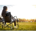 thumbnail image 4 of GCI Outdoor Freestyle Rocker Folding Rocking Camping Chair with Cup Holder, Indigo, 4 of 13